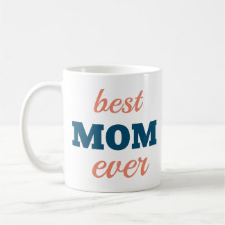 Mug Best Mom Ever 4 Photo Collage Personnaliser Photos