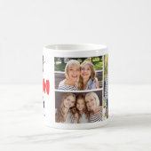 Mug Best Mom Ever Custom Photo Collage Mother's Day (Centre)