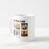 Mug Best Mom Ever Customizable name and images (Devant gauche)