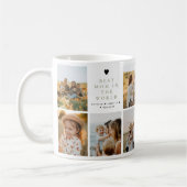 Mug Best Mom Photo Collage Cadeau (Gauche)