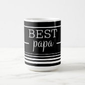 Mug Best Papa élégant (Centre)