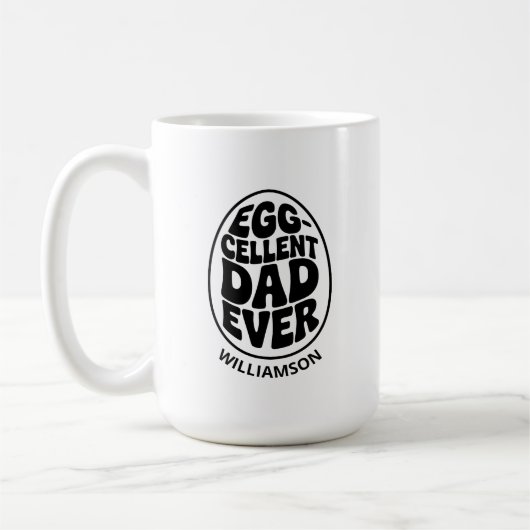 Mug Best Papa Ever Funny Fête des pères cadeau pour pa (Gauche)