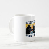 Mug Best Schipperke Dad Ever Retro Dog Vector Design_1 (Devant gauche)