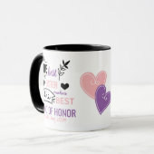 Mug Best SISTER Fera Meilleur Cadeau De Proposition MA (Devant gauche)