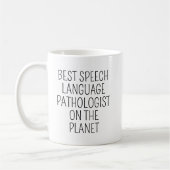Mug Best Speech Language Pathologist/Speech Therapist  (Gauche)