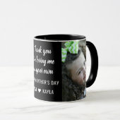 Mug Best StepPapa Happy Fête des pères 2 Photo Collage (Devant droit)