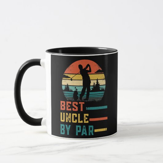 Mug Best Uncle By Par Daddy Father's Poison Golf (Gauche)