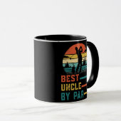 Mug Best Uncle By Par Daddy Father's Poison Golf (Devant droit)