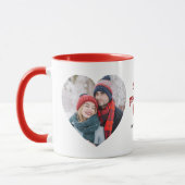 Mug Best Wife Ever 2-Photo Custom Message (Gauche)