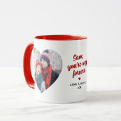 Mug Best Wife Ever 2-Photo Custom Message (Devant gauche)