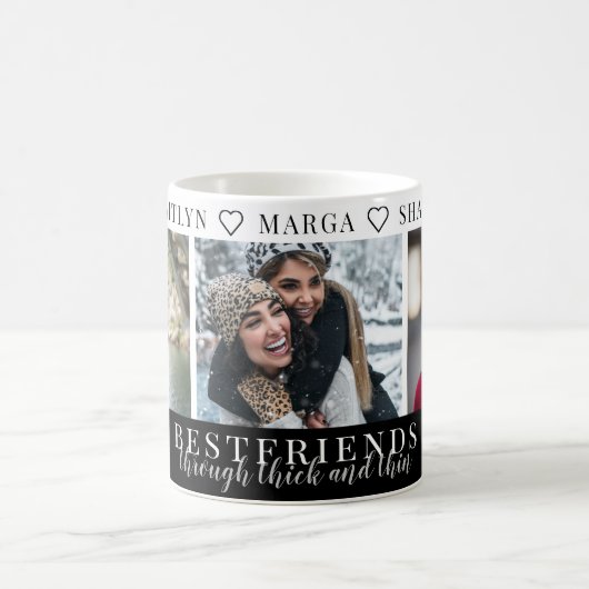 Mug Bestamis à travers épais et mince Trois photos (Centre)
