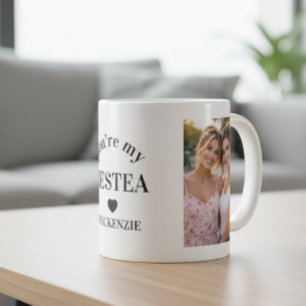 Mug Bestea personnalisé (meilleure amie + thé) texte 2