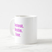Mug Bestest Bestie jamais (Devant gauche)