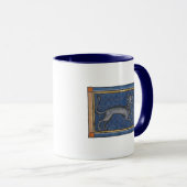 Mug Bestiaire médiéval Hyena c. 1270 (Devant droit)