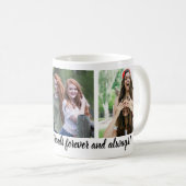 Mug Bestie Best Friends Forever 3 Photo Collage (Devant droit)