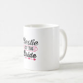 Mug Bestie mariage De La Mariée (Devant droit)