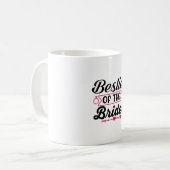 Mug Bestie mariage De La Mariée (Devant gauche)