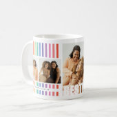 Mug BESTIE photo moderne mignonne Collage bande (Devant gauche)