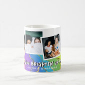 Mug Bestie 'You Brighup My Life' Rainbow Photo (Centre)
