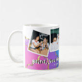 Mug Bestie 'You Brighup My Life' Rainbow Photo (Gauche)