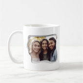Mug Besties Forever Modern Best Friends Photo (Gauche)
