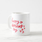 Mug Besties Heureuses Saintes-Valentin pour toujours P (Devant gauche)