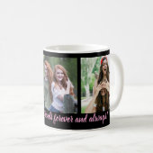Mug Besties Meilleur Collage De Photos Pour Toujours 3 (Devant droit)