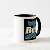 Mug Bet. Hanukkah Dreidel Gimel Joke Gift Gen Z Alpha  (Devant droit)