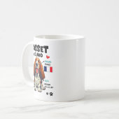 Mug Bet Hound Owner Funny Bet Hound Lover  (Devant gauche)