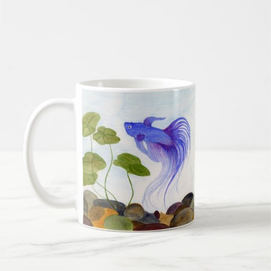 Mug Bêta bleu (Gauche)