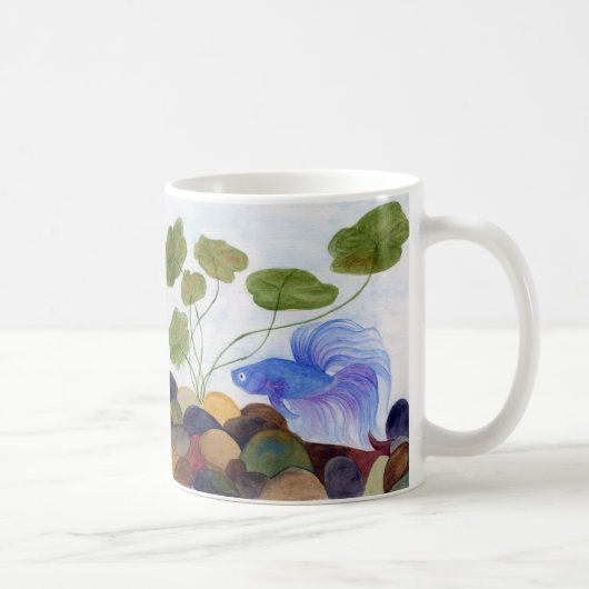 Mug Bêta bleu (Droite)