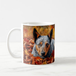 Mug Bétail australien en automne Feuilles automne Insp
