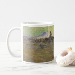 Mug Bétail d'élevage de cowboys sur la chaîne par Lon 