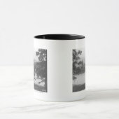 Mug Bétail par un étang avec deux cowboys (Centre)