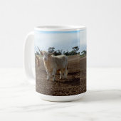 Mug Bétail sur la perte : Highland Cows Blé Heist (Devant gauche)