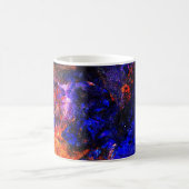 Mug Bête bleue Courir le feu (Centre)