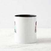 Mug Bête de travail classique (Centre)