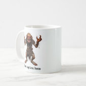 Mug Bête intérieure déchaînée tôt le matin (Devant gauche)