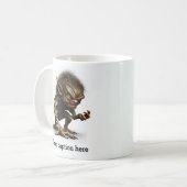 Mug Bête intérieure déchaînée tôt le matin (Devant gauche)
