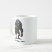 Mug Bête intérieure déchaînée tôt le matin (Devant gauche)