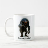 Mug Bête intérieure déchaînée tôt le matin (Gauche)