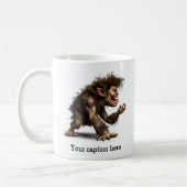 Mug Bête intérieure déchaînée tôt le matin (Gauche)