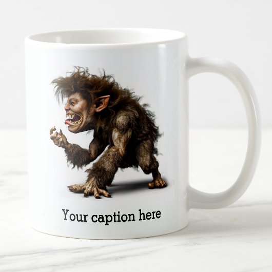 Mug Bête intérieure déchaînée tôt le matin