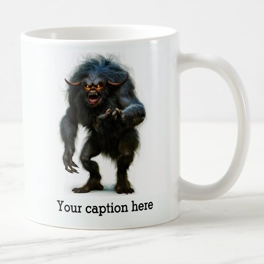 Mug Bête intérieure déchaînée tôt le matin