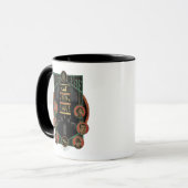 Mug Bêtes fantastiques Salle des besoins Graphique (Devant gauche)