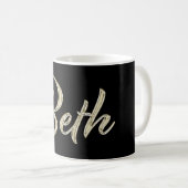 Mug Beth white gold (Devant droit)