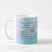 Mug Bethléem - Lamentations 3:26 (Gauche)