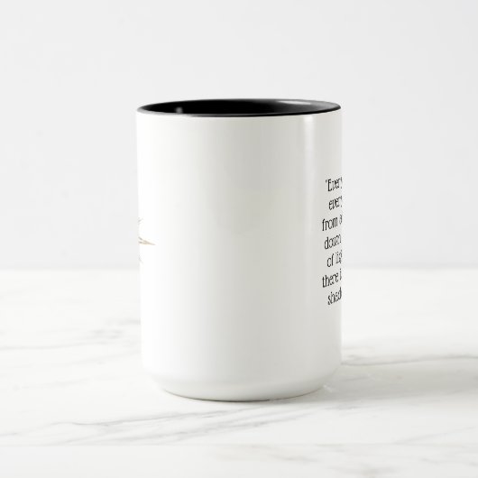 Mug Bethlehem Nativity Star Scripture Black Christmas  (Centre)