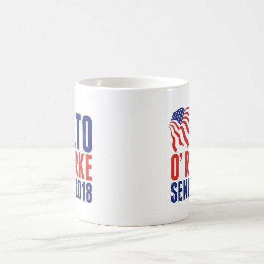 Mug Beto O'Rourke pour le Sénat 2018 (Centre)