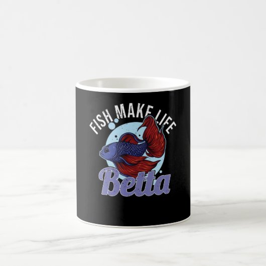 Mug Betta Combattre Poisson Aquarist Poisson Ornamenta (Centre)